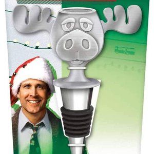 National Lampoons Christmas Vacation Metal Moose Wine Bottle Stopper - NEW